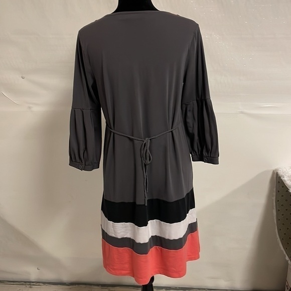 Elle color block dress size M - Picture 4 of 7